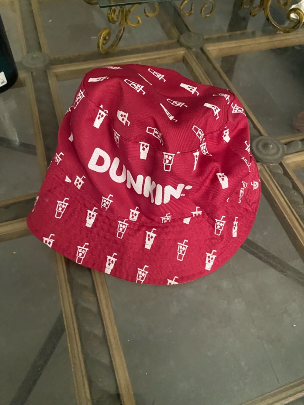 Dunkin' Red Logo Bucket Hat